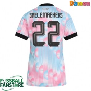 Belgien Alexis Saelemaekers #22 Replik Auswärtstrikot Damen WM 2026 Kurzarm